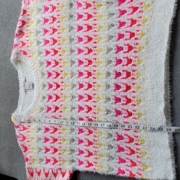 AMERICAN RAG Colorful Plaited Soft Fuzzy Pullover Sweater SIZE: XXL - Picture 9 of 12